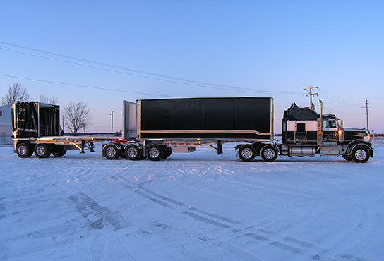 B-train trailers