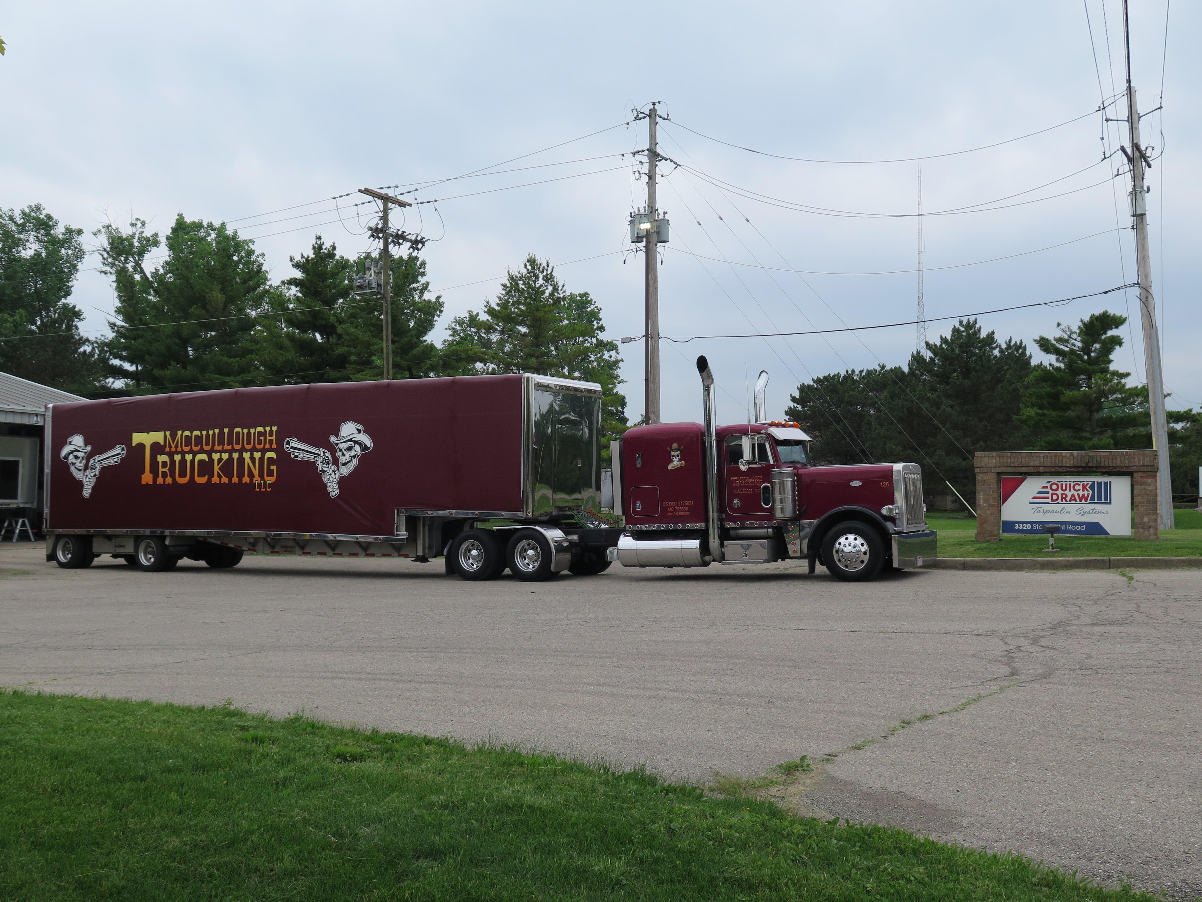 McCullough Trucking Testimonial Image